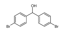 4,4'-DIBROMOBENZHYDROL Structure