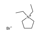 1,1-diethyl-pyrrolidinium, bromide Structure