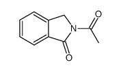 2-acetyl-2,3-dihydro-1H-isoindol-1-one Structure