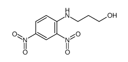 3-(2,4-dinitroanilino)propan-1-ol结构式