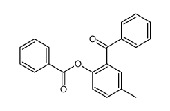 (2-benzoyl-4-methylphenyl) benzoate Structure