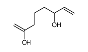 1,7-Octadiene-2,6-diol (9CI)结构式