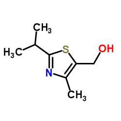 5-Thiazolemethanol,4-methyl-2-(1-methylethyl)-(9CI) structure