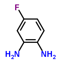 4-氟-1,2-苯二胺结构式