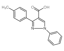 1-PHENYL-3-P-TOLYL-1H-PYRAZOLE-4-CARBOXYLIC ACID picture
