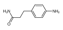 4-aminophenylpropionic acid amide Structure