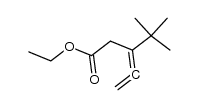 ethyl 3-(tert-butyl)penta-3,4-dienoate Structure