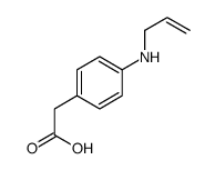 2-[4-(prop-2-enylamino)phenyl]acetic acid结构式