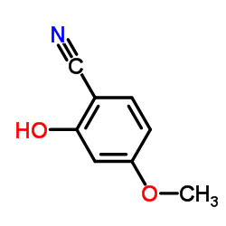 2-Hydroxy-4-methoxybenzonitrile structure