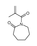 1-(2-methylprop-2-enoyl)azepan-2-one Structure