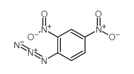 Benzene,1-azido-2,4-dinitro-结构式