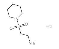 2-(Piperidine-1-sulfonyl)-ethylamine hydrochloride结构式