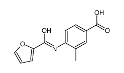 4-(furan-2-carbonylamino)-3-methylbenzoic acid Structure