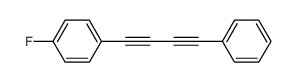 1-fluoro-4-(phenylbuta-1,3-diyn-1-yl)benzene Structure