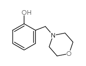 2-(morpholin-4-ylmethyl)phenol structure