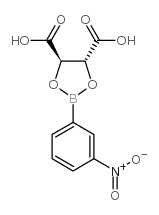3-硝基苯硼酸L-酒石酸酯图片