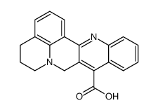 5,6-dihydro-4H,8H-benzo[b]quino[1,8-gh][1,6]naphthyridine-9-carboxylic acid结构式