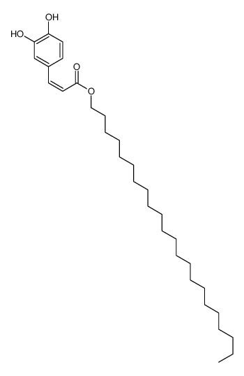 Docosyl 3-(3,4-dihydroxyphenyl)acrylate结构式