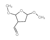 2,5-Dimethoxy-3-tetrahydrofurancarboxaldehyde Structure