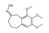 2,3,4-Trimethoxy-5,7,8,9-tetrahydro-6H-benzocyclohepten-6-one oxime structure