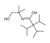 N-(1,1-dimethyl-2-hydroxyethyl)-2,2-diethyl butanamide Structure