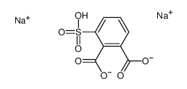 disodium hydrogen sulphonatophthalate结构式