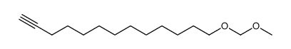 13-methoxymethoxy-1-tridecyne Structure