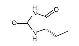 2,4-Imidazolidinedione,5-ethyl-,(5S)-(9CI) Structure