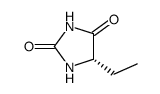 2,4-Imidazolidinedione,5-ethyl-,(5S)-(9CI) structure