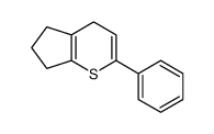 2-phenyl-4,5,6,7-tetrahydrocyclopenta[b]thiopyran Structure