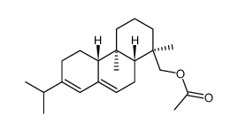 abietyl acetate Structure