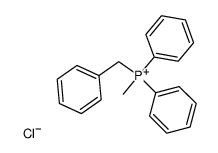 Benzylmethyldiphenylphosphonium chloride结构式