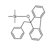 (9-benzylfluoren-9-yl)oxy-trimethylsilane结构式