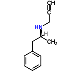 (αS)-N-DeMethyl Deprenyl结构式