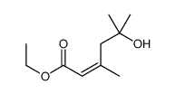 ethyl 5-hydroxy-3,5-dimethylhex-2-enoate Structure