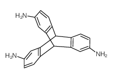 2,6,14-三氨基三蝶烯结构式