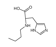 (2S)-2-(butylamino)-3-(1H-imidazol-5-yl)propanoic acid Structure
