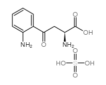 b-anthraaniloyl-l-alanine sulfate结构式