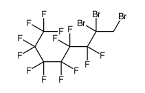 7,7,8-tribromo-1,1,1,2,2,3,3,4,4,5,5,6,6-tridecafluorooctane Structure