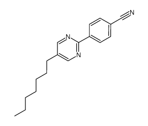 4-(5-heptylpyrimidin-2-yl)benzonitrile picture