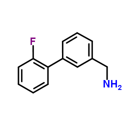 1-(2'-Fluoro-3-biphenylyl)methanamine结构式