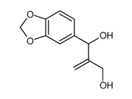 1-(1,3-benzodioxol-5-yl)-2-methylidenepropane-1,3-diol Structure