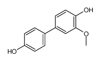4-(4-hydroxyphenyl)-2-methoxyphenol Structure