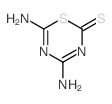 6-氨基-4-亚氨基-4H-1,3,5-噻二嗪-2-硫醇结构式