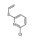 2-chloro-6-ethenylsulfanylpyridine结构式