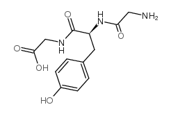 H-Gly-Tyr-Gly-OH Structure