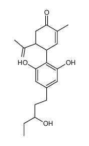 3''-Hydroxy-6-oxo-cannabidiol结构式