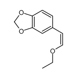 5-(2-ethoxyethenyl)-1,3-benzodioxole结构式