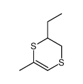 2-ethyl-6-methyl-2,3-dihydro-1,4-dithiine Structure