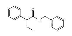 benzyl 2-phenylbutanoate结构式